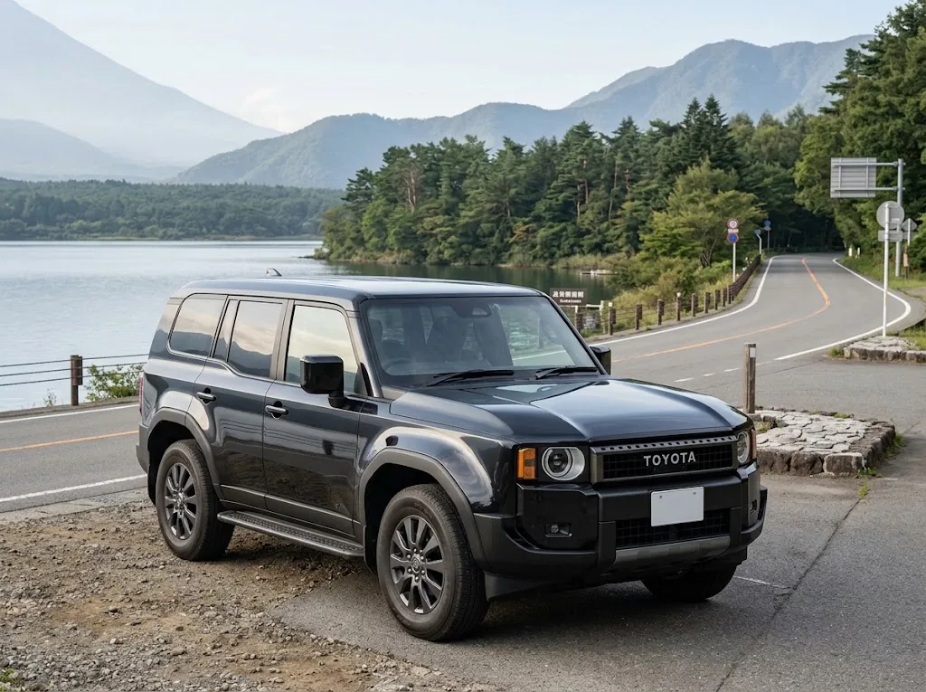 Toyota Land Cruiser 250 rental vehicle in Japan