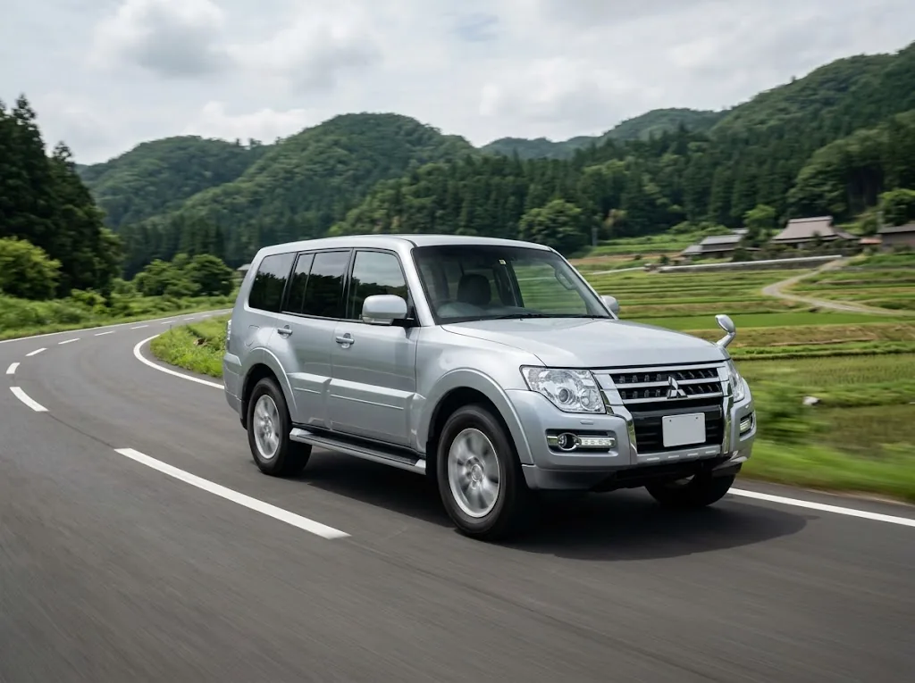 Mitsubishi Pajero rental vehicle in Japan