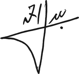 Signature of the founder of 360 Moto